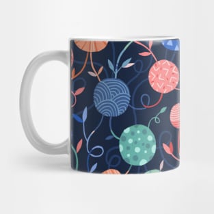 Abstract flowers Mug